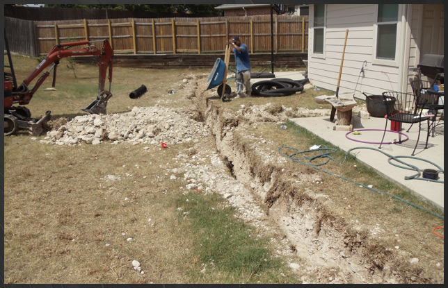 Drainage Project - Dallas Fort Worth Texas