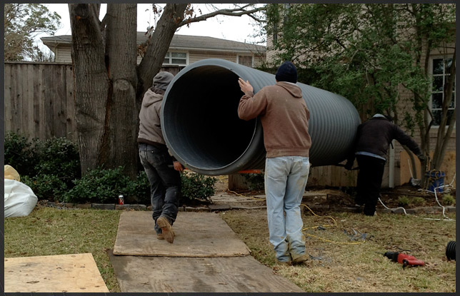 Drainage Project - Dallas Fort Worth Texas