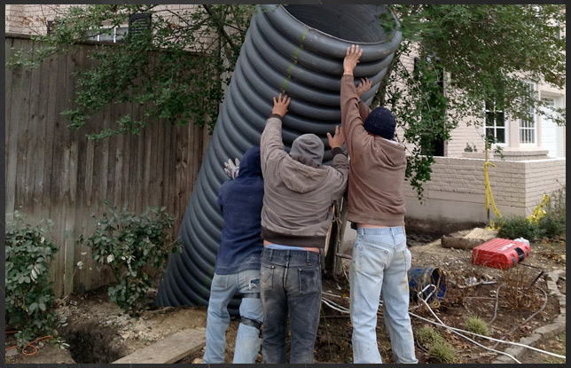 Drainage Project - Dallas Fort Worth Texas