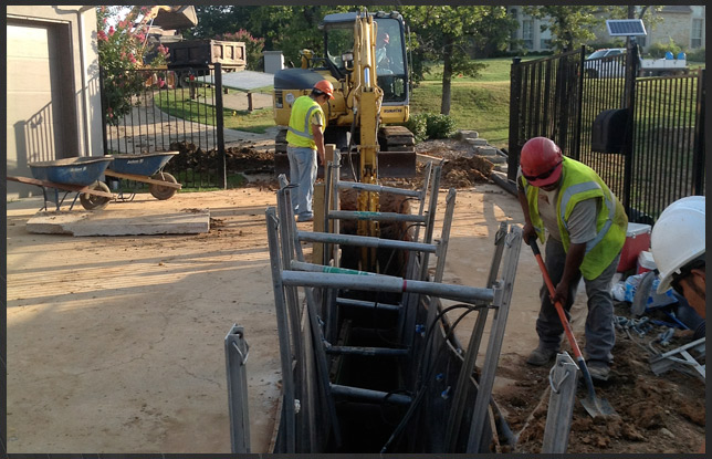 Drainage Project - Dallas Fort Worth Texas