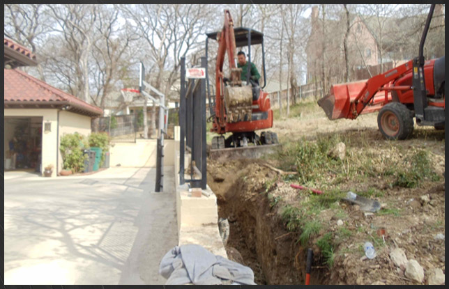 Drainage Project - Dallas Fort Worth Texas