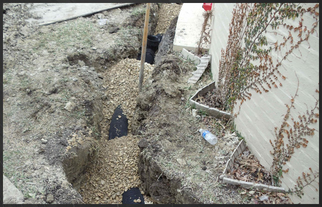 Drainage Project - Dallas Fort Worth Texas