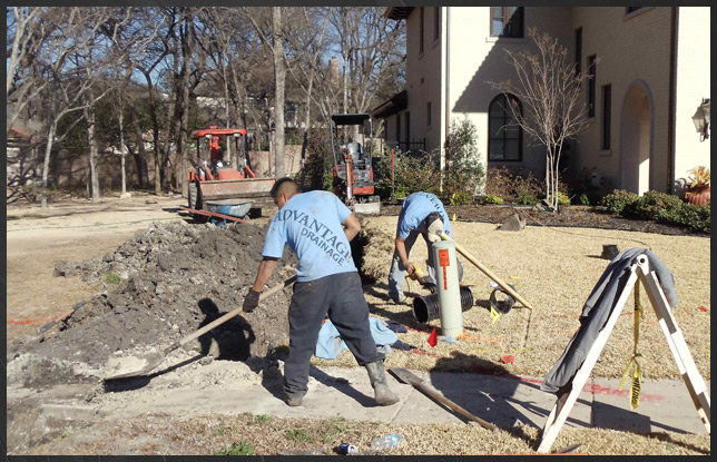 Drainage Project - Dallas Fort Worth Texas